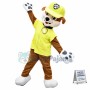 Paw Patrol Yellow Dog Rubble Mascot Costume