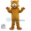 Brown Bear Adult Mascots Costume Fancy Dress Custom Mascot