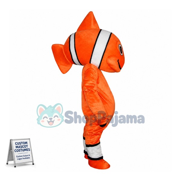 Nemo Clownfish Mascot Costume Buffoon fish Cartoon Fancy Dress