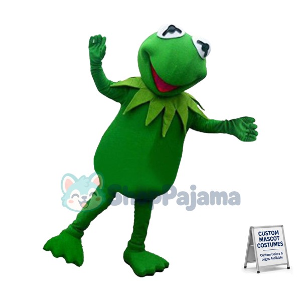 The Frog Prince Mascot Costume Fancy Dress
