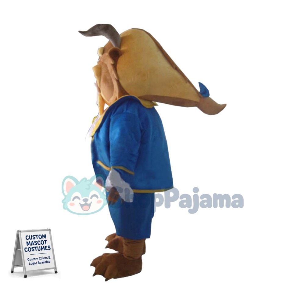 Beast Mascot Costume From Beauty and the Beast Fancy Dress