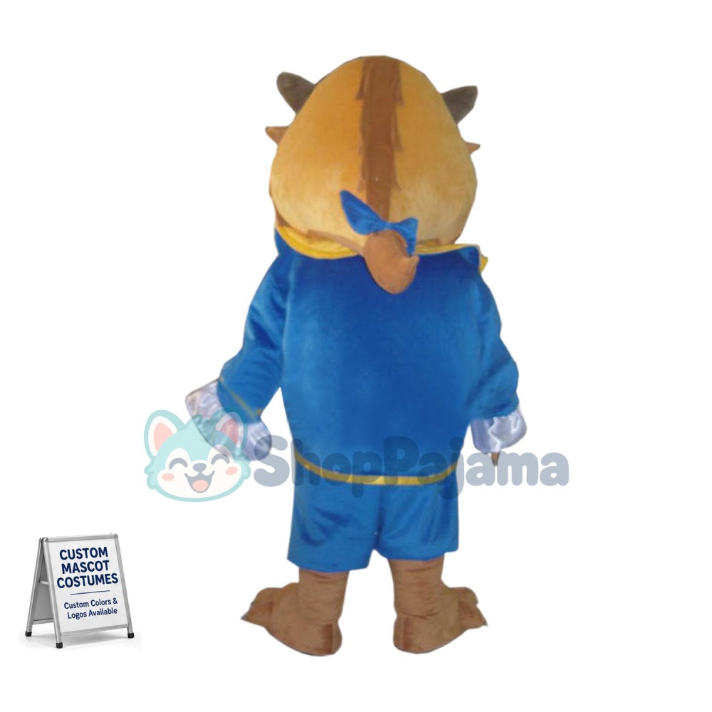 Beast Mascot Costume From Beauty and the Beast Fancy Dress