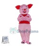 Cute Pink Piglet Pig Cartoon Mascot Costume Fancy Party Dress