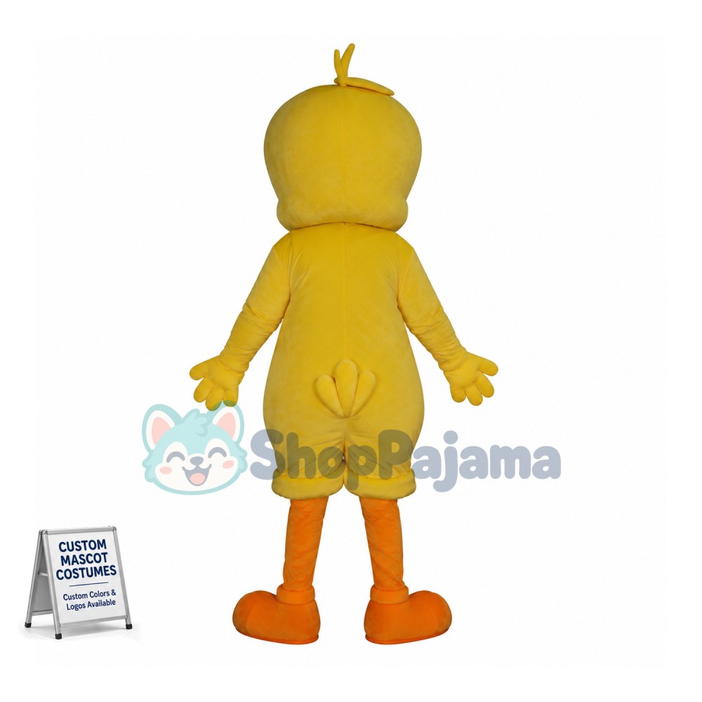Tweety Looney Mascot Costume Cartoon Bird Fancy Dress Adult
