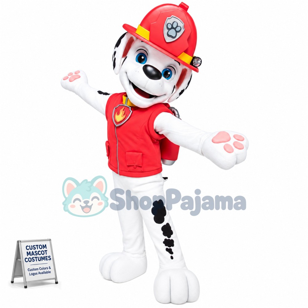 Top Quality Paw Patrol Marshall Mascot Costume