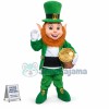 Friendly Irish Leprechaun Mascot Costume