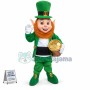 Friendly Irish Leprechaun Mascot Costume