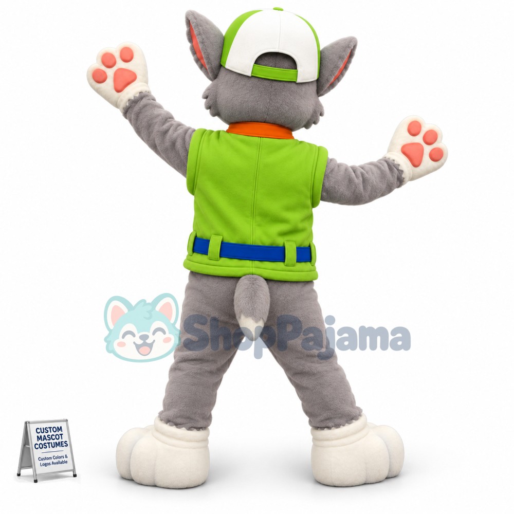 Best Quality Paw Patrol Rocky Mascot Costume