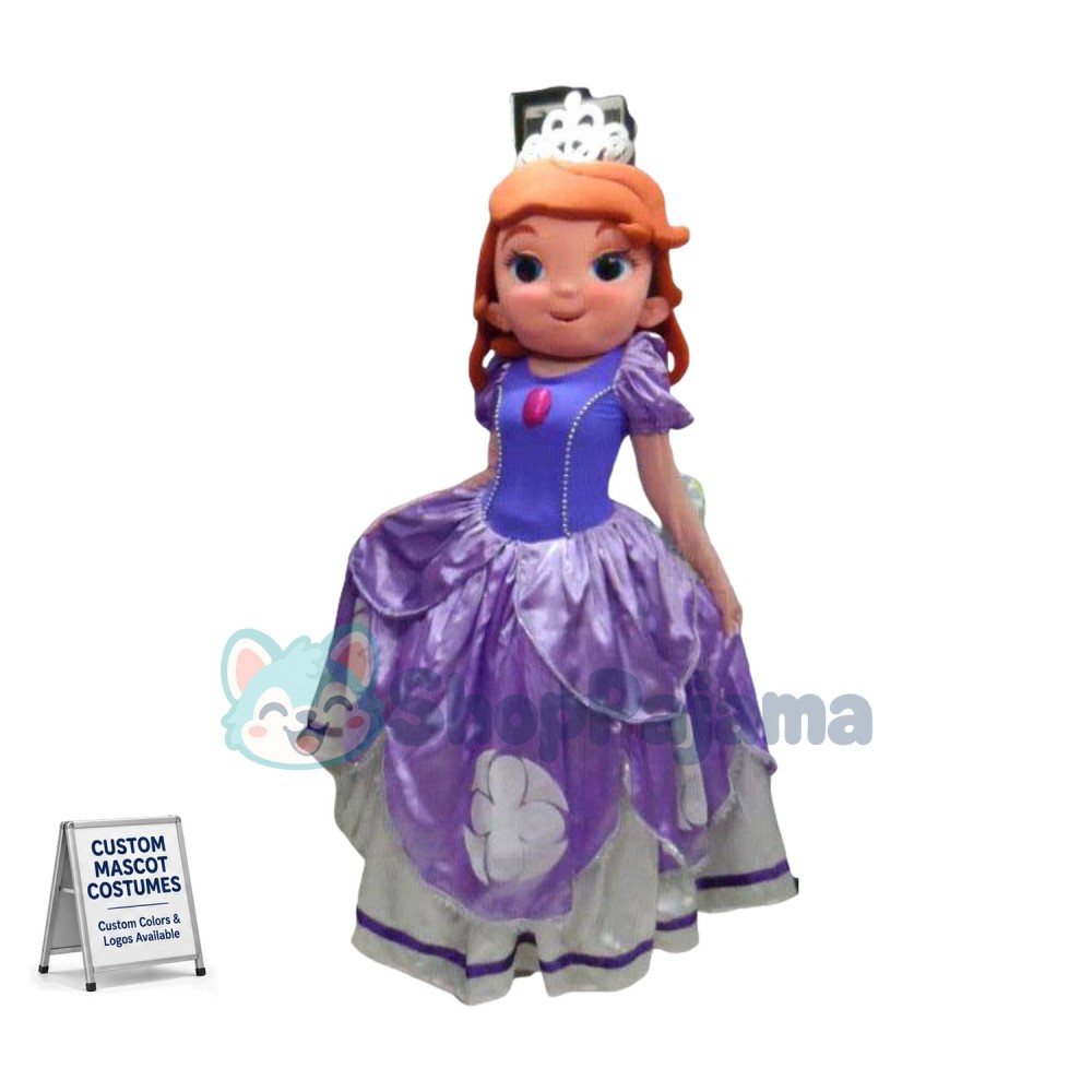 Princess Sofia Adult Mascot Costume