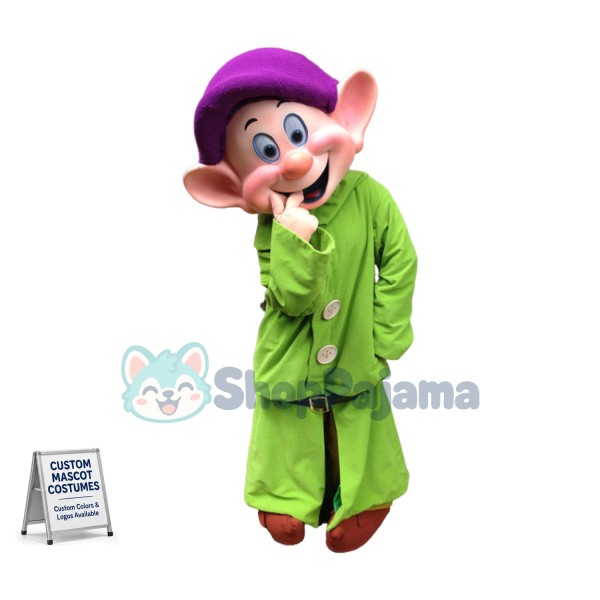 Dopey Dwarf Mascot Costume