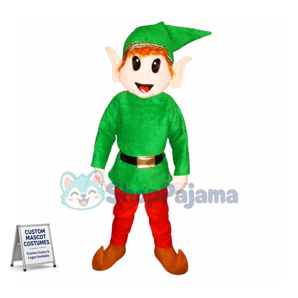 Custom Mascot Elf Mascot Costume Adult Costume