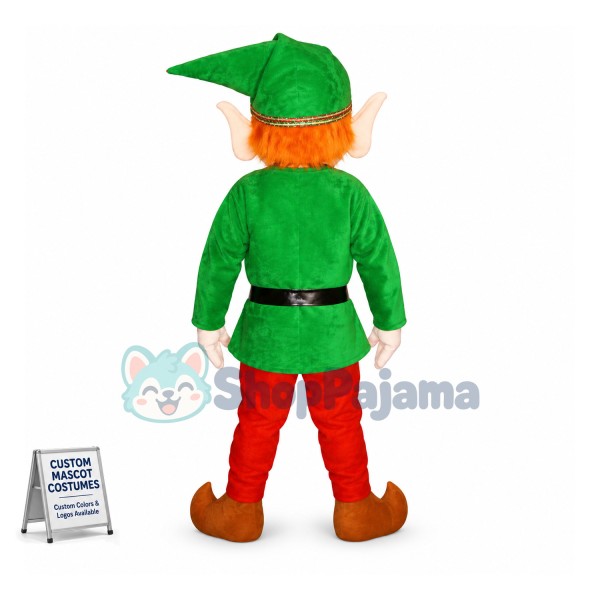 Custom Mascot Elf Mascot Costume Adult Costume