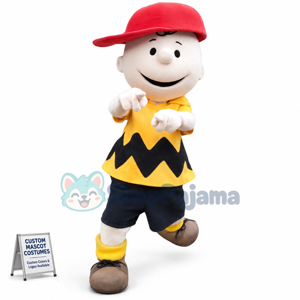 Custom Mascot Charlie Brown Mascot Costume