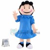 Custom Mascot Lucy Girl Mascot Costume