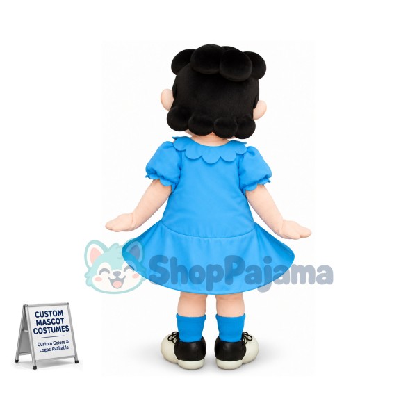 Custom Mascot Lucy Girl Mascot Costume