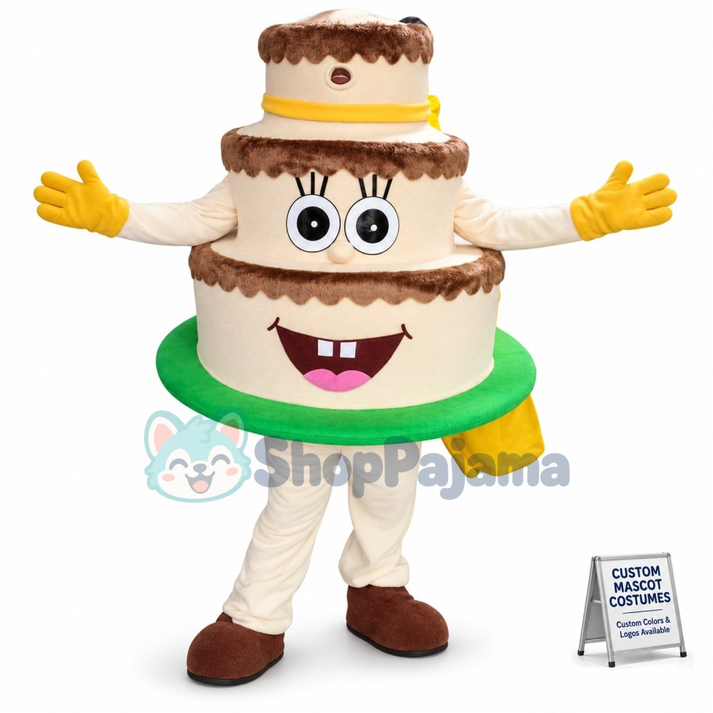 Custom Mascot Cake Mascot Costume