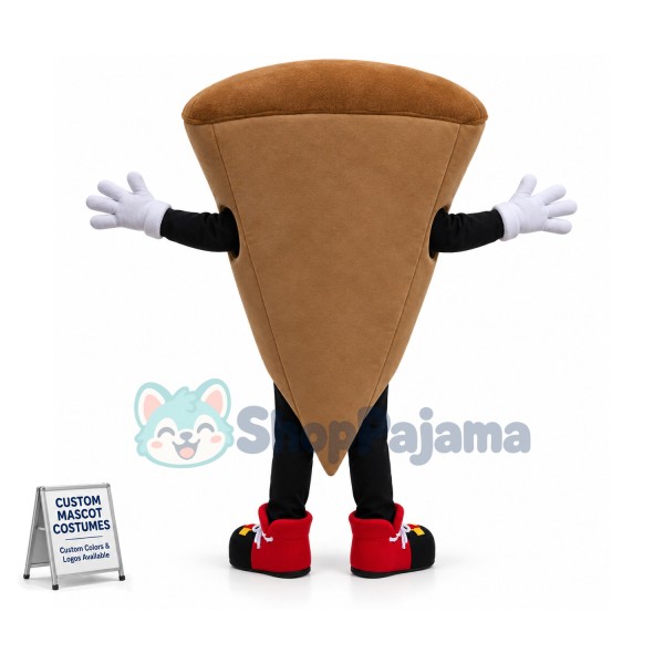 Pizza Slice Mascot Costume