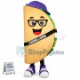 Happy Lightweight Taco Mascot Costume