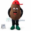 Custom Mascot Coffee Bean Mascot Costume