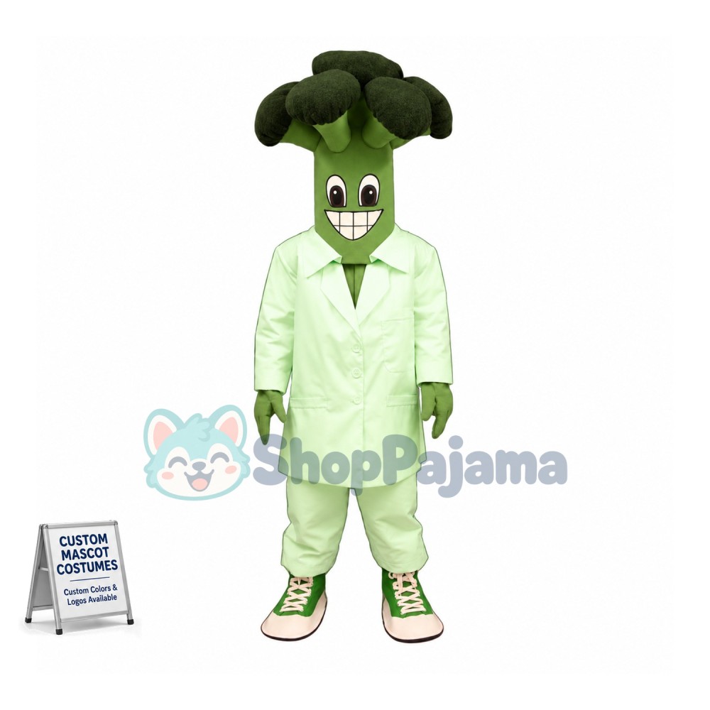 Yummy Broccoli Mascot Costume