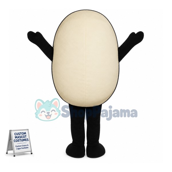 Boiled Egg Mascot Costume