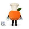 Baker Peach Mascot Costume