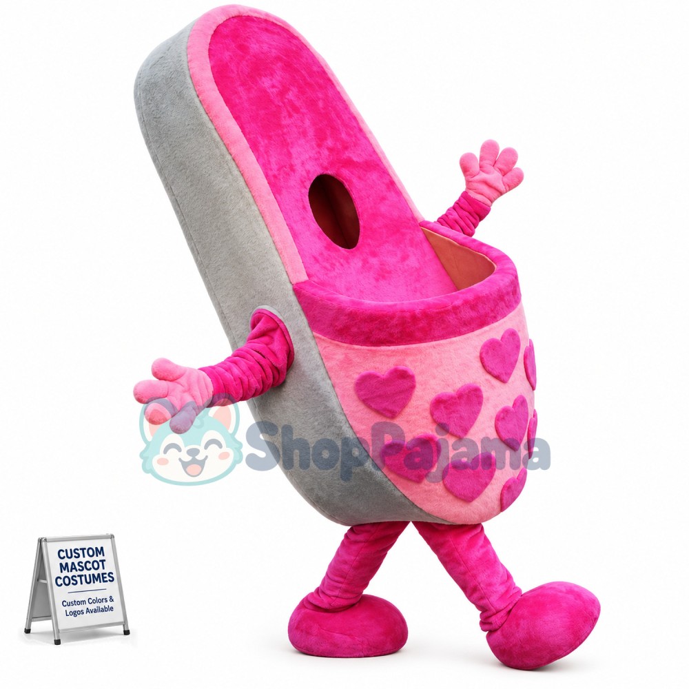 Cotton Mop Mascot Costume