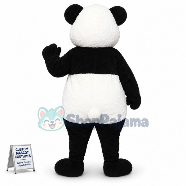 Super Cute Panda Mascot Costume Custom Mascot