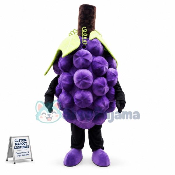 Custom Mascot Grape Mascot Costume