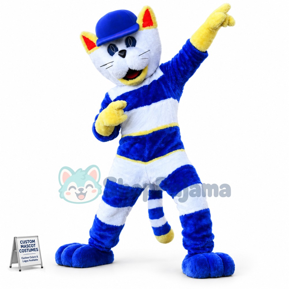 Cappie The Cat Mascot Costume