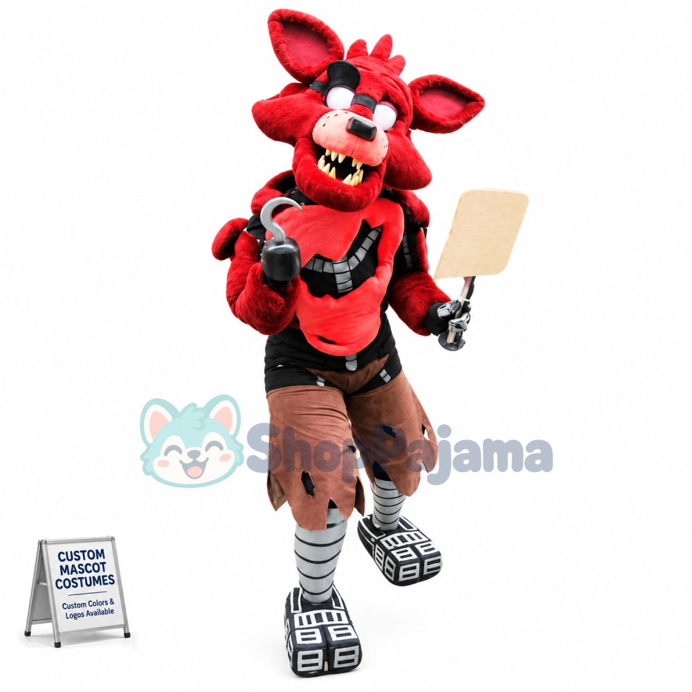 Five Nights At Freddy's Foxy Adult Mascot Costume
