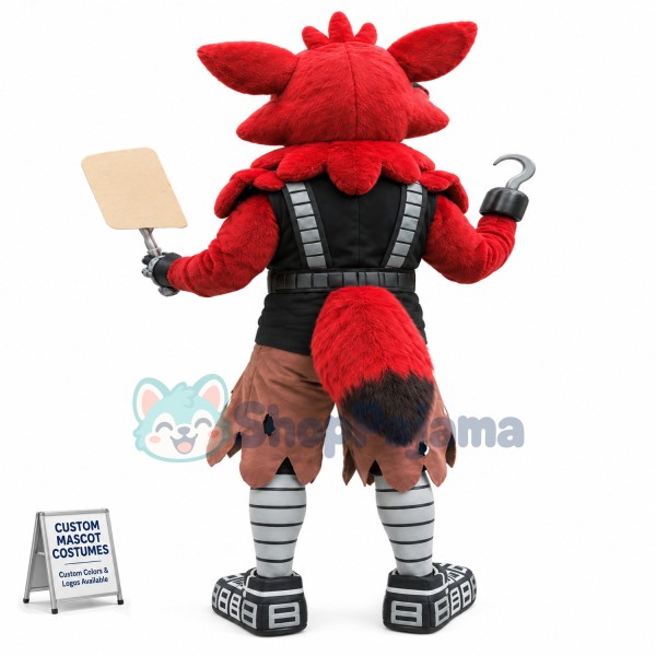 Five Nights At Freddy's Foxy Adult Mascot Costume