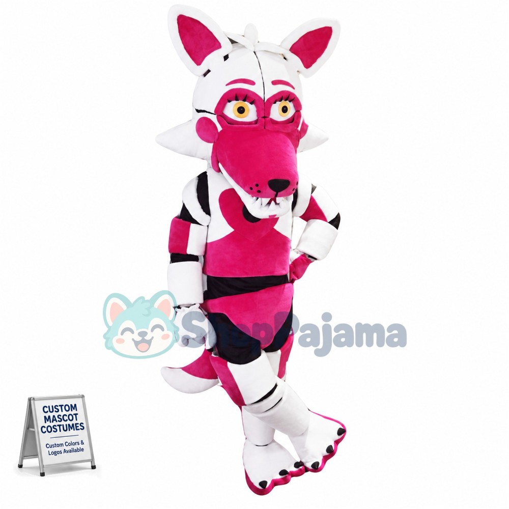 Funny Five Nights At Freddy's Foxy Mascot Costume