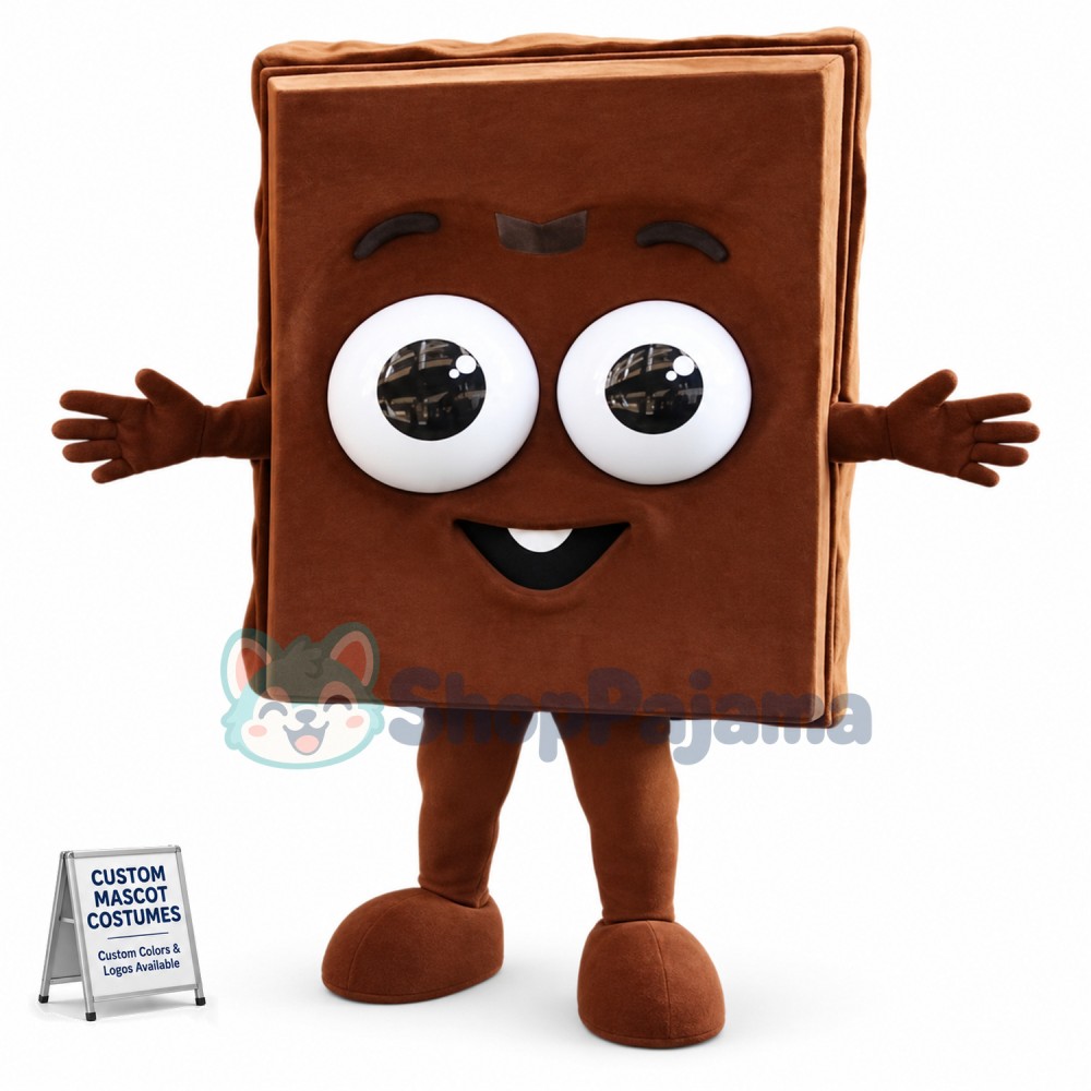 Happy Chocolate Mascot Costume