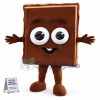 Happy Chocolate Mascot Costume