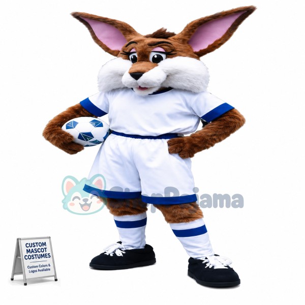 Blue Sport Monster Mascot Costume