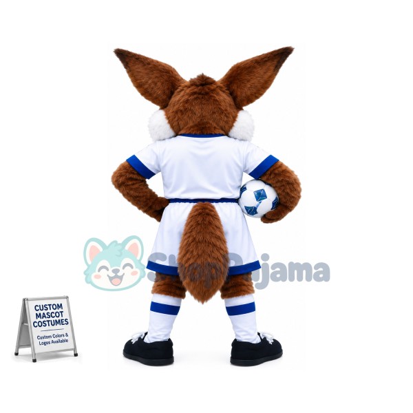 Blue Sport Monster Mascot Costume