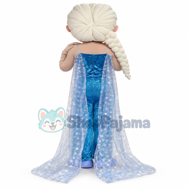Lovely Princess Elsa Mascot Costume