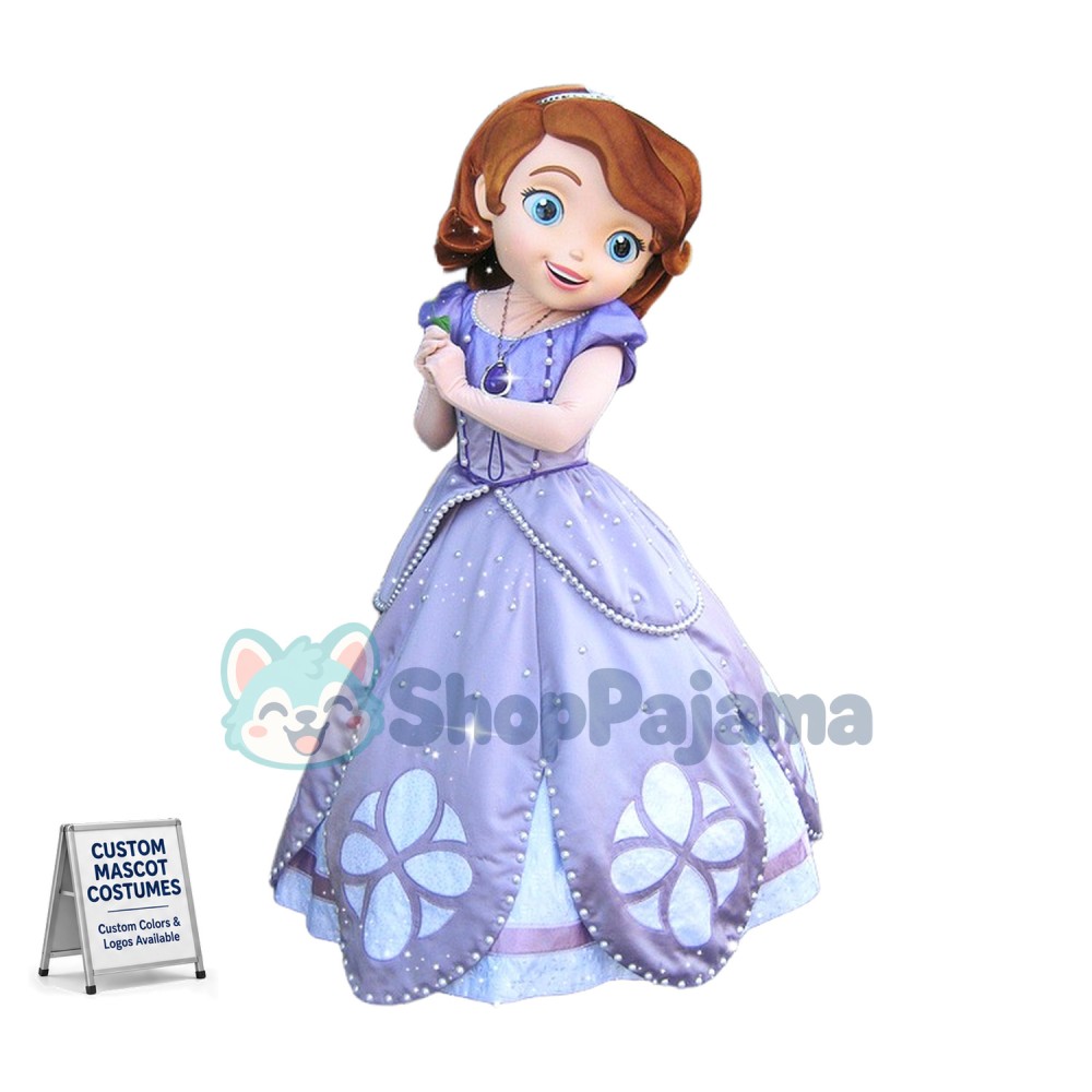 Lovely Princess Sofia Mascot Costume