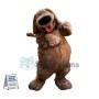 Super Cute Brown Dog Mascot Costume