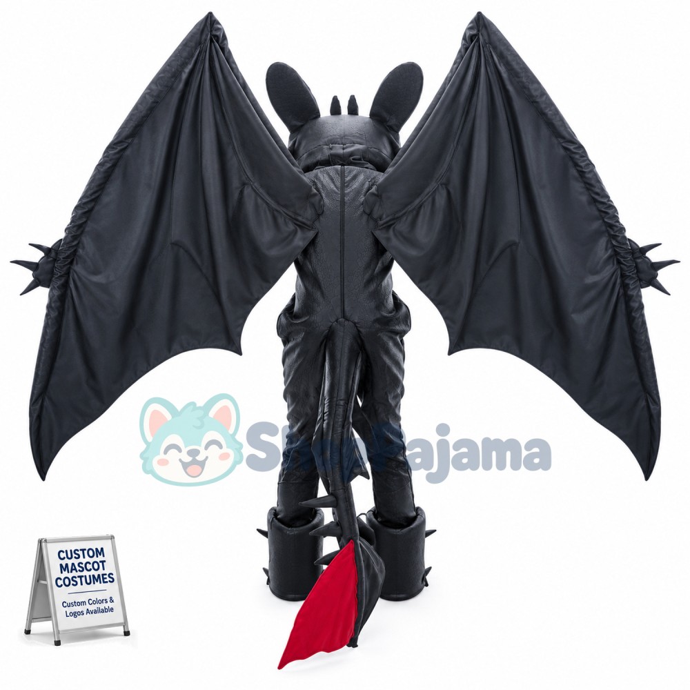 Dragon Toothless Mascot Costume