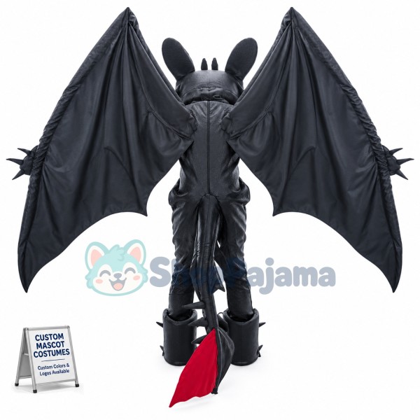 Dragon Toothless Mascot Costume