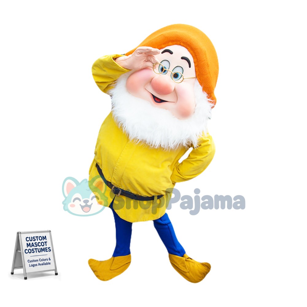 Doc Dwarf Mascot Costume