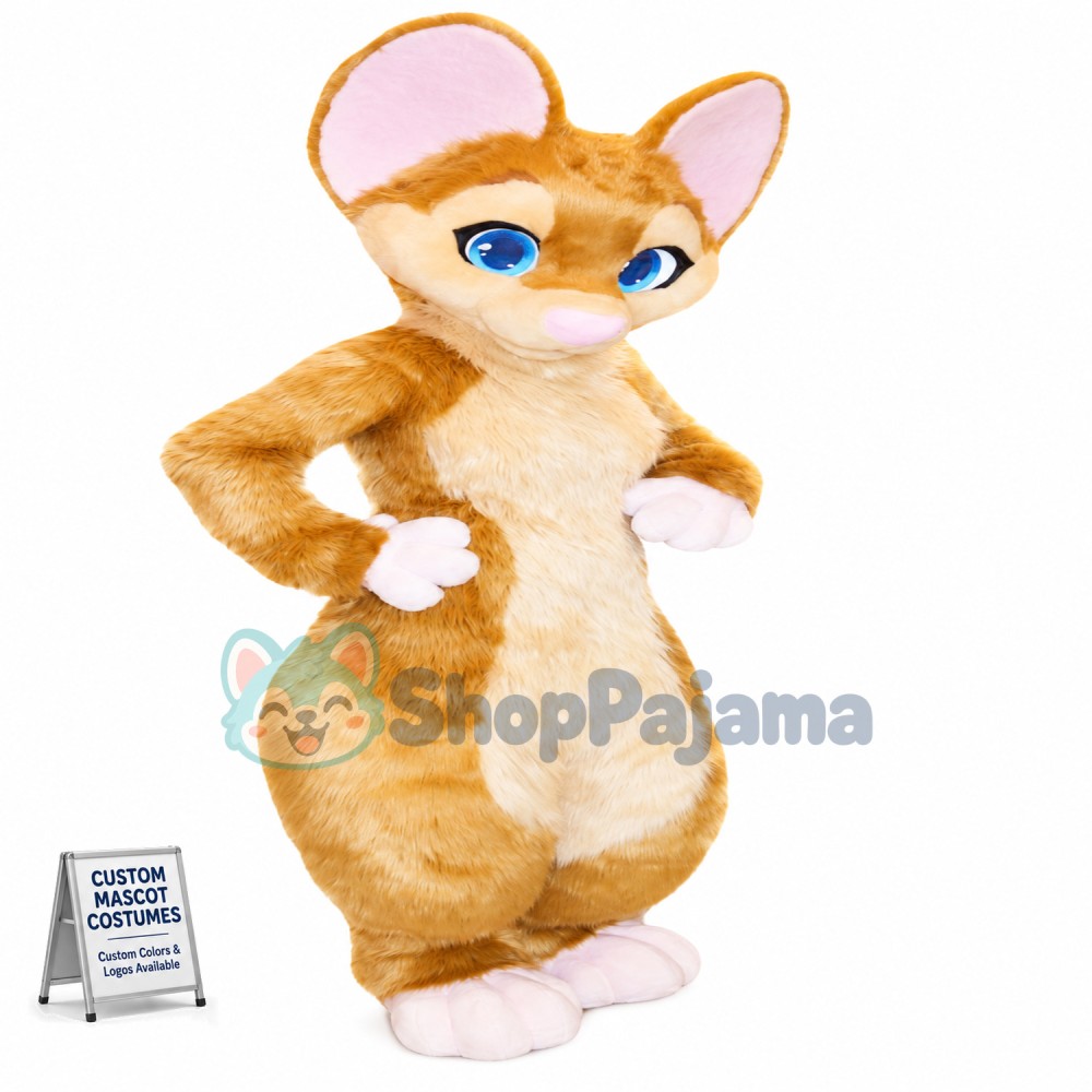 Beautiful Mouse Mascot Costume