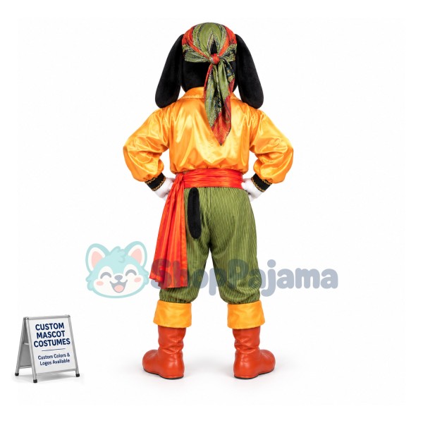Pirate Goofy Mascot Costume