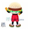 Happy Hamburger Mascot Costume