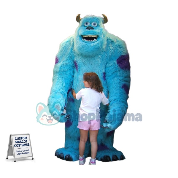 Monsters University Sully Mascot Costume