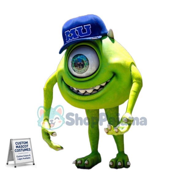 Mike Wazowski & Monster Sully James P Sullivan Mascot Costume