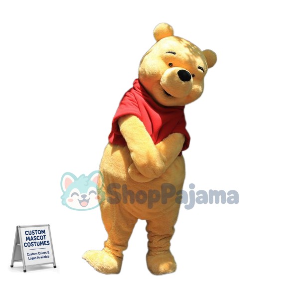 Superb Winnie the Pooh Mascot Costume