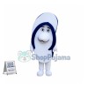 Blue Slipper Mascot Costume